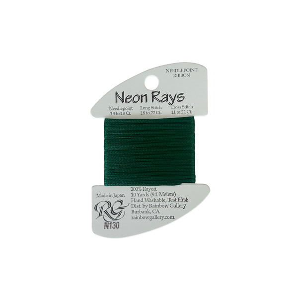 Neon Rays: N130 Dark Christmas Green