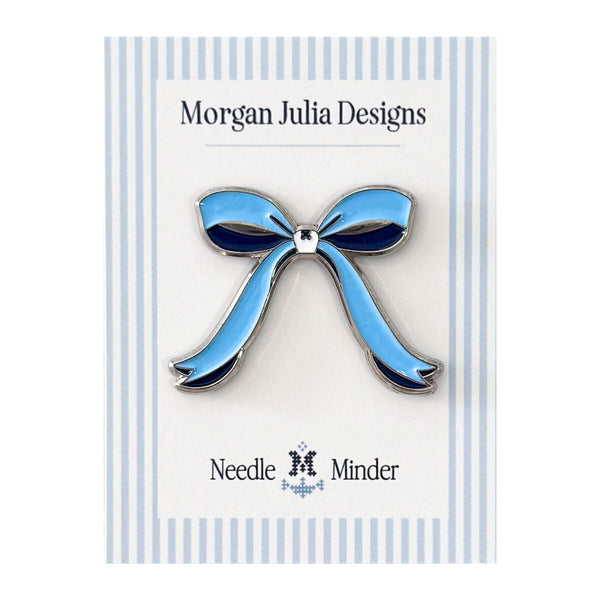 Blue Bow Needle Minder