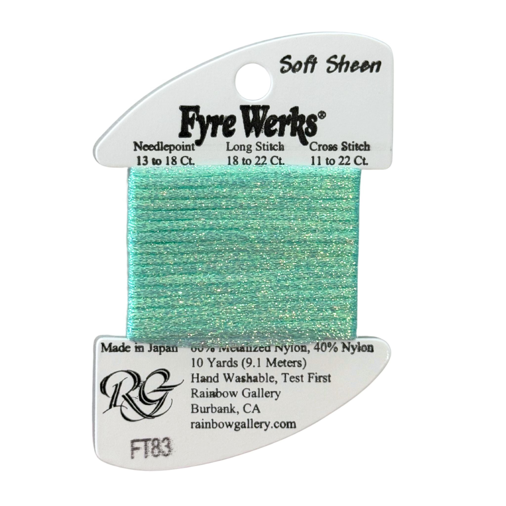 Fyre Werks Soft Sheen FT83 Mint Pearl – Morgan Julia Designs