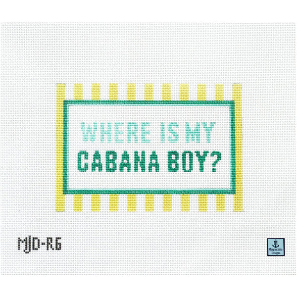 Where is My Cabana Boy?