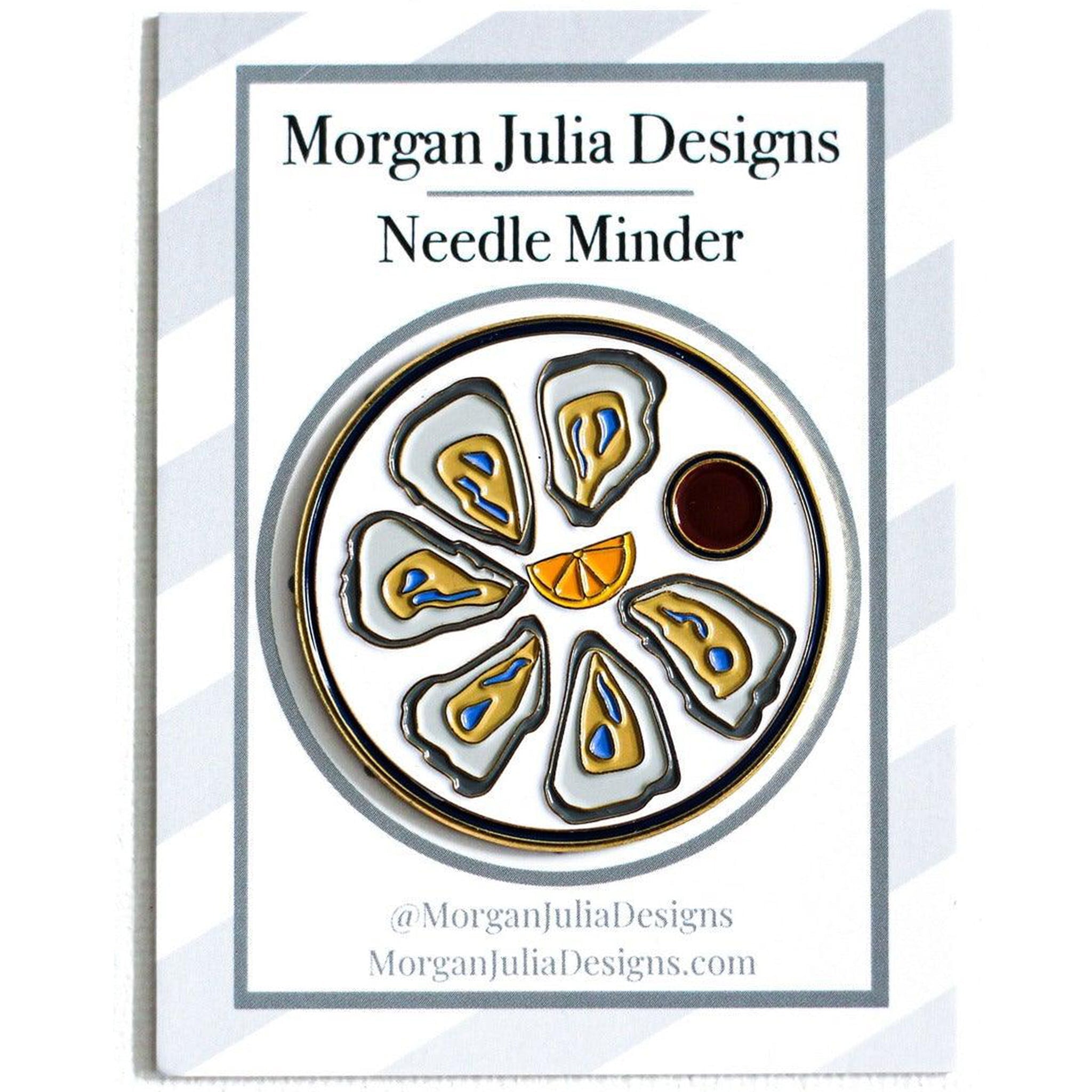 Oysters on the Half Shell Needle Minder– Morgan Julia Designs