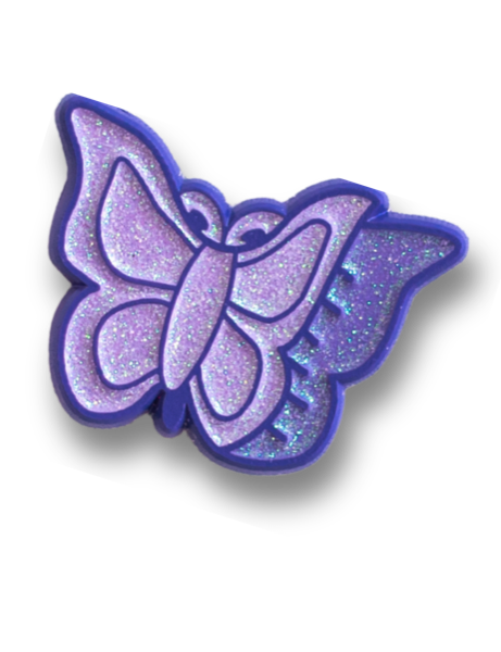 Butterfly needle minder