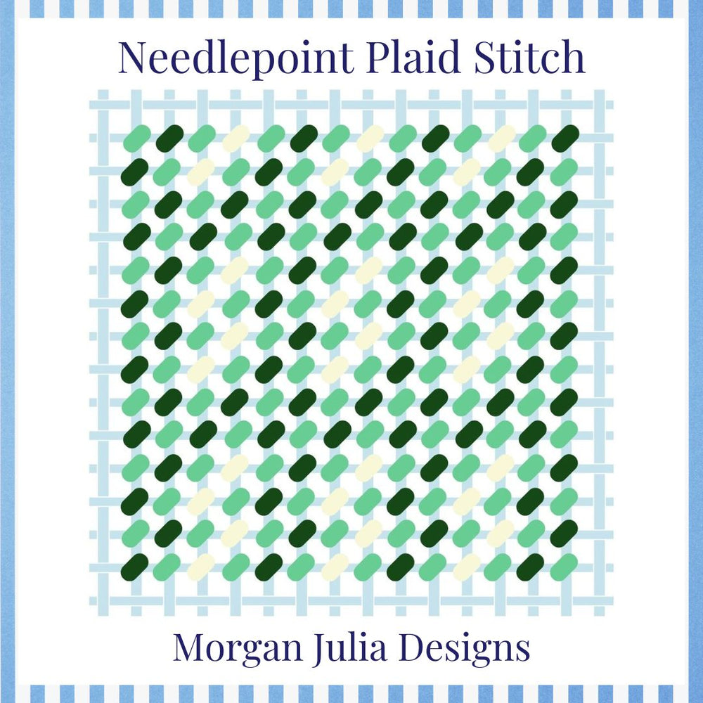 Needlepoint Plaid Stitch