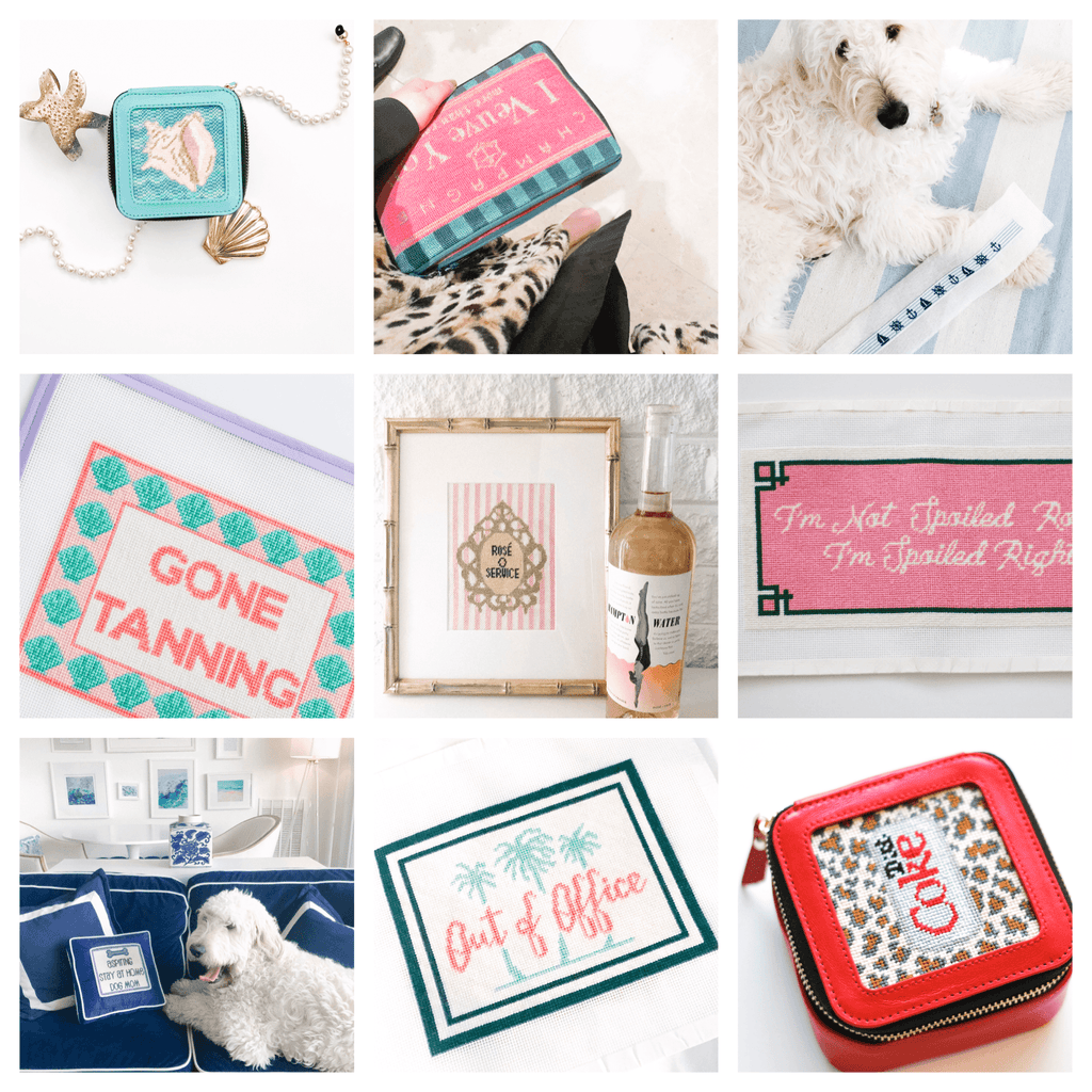 Needlepoint Projects Completed in 2019