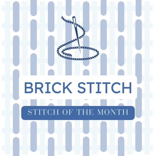 Stitch of the Month: Brick Stitch