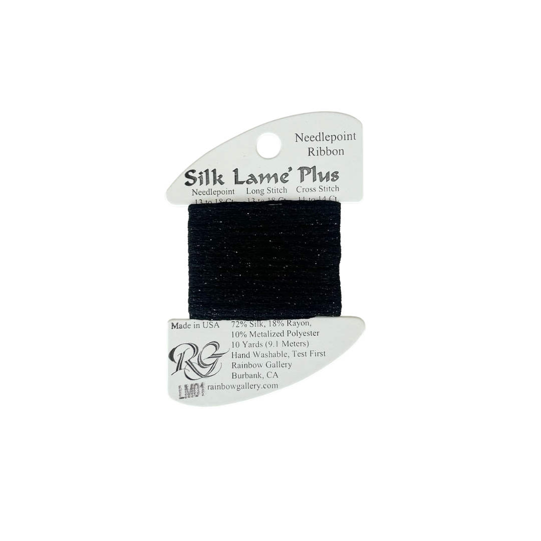 Silk Lame Plus: LM01 Black