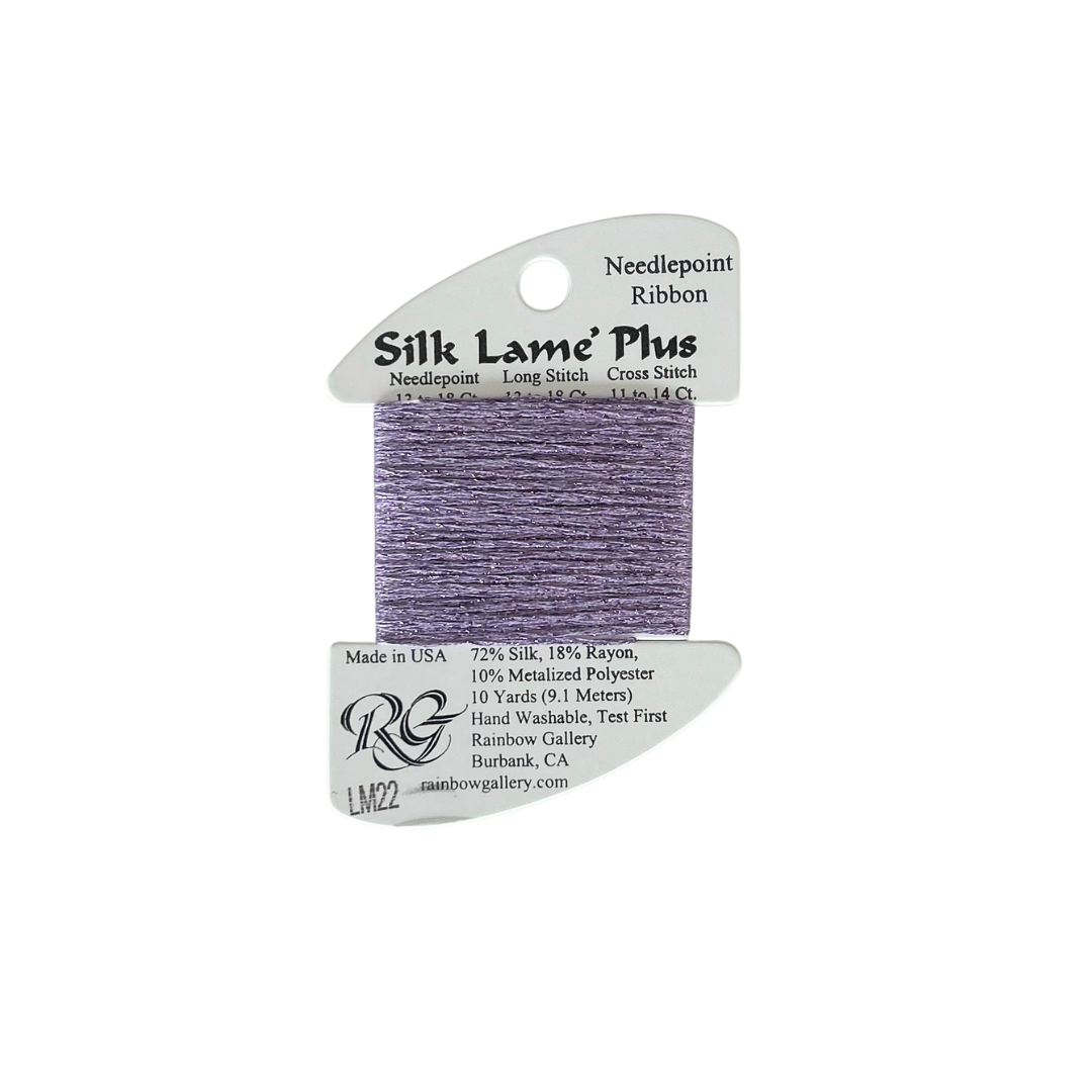 Silk Lame Plus: LM22 Lavender