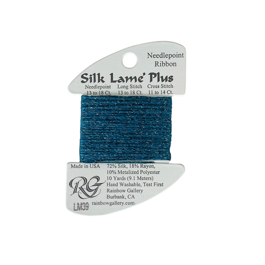 Silk Lame Plus: LM39 Lagoon