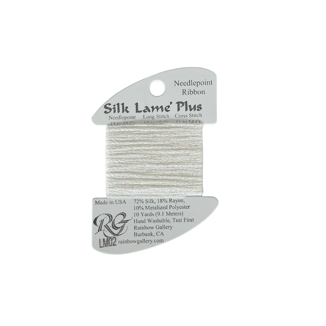 Silk Lame Plus: LM02 White
