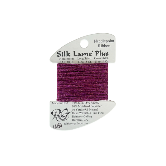 Silk Lame Plus: LM50 Fuchsia