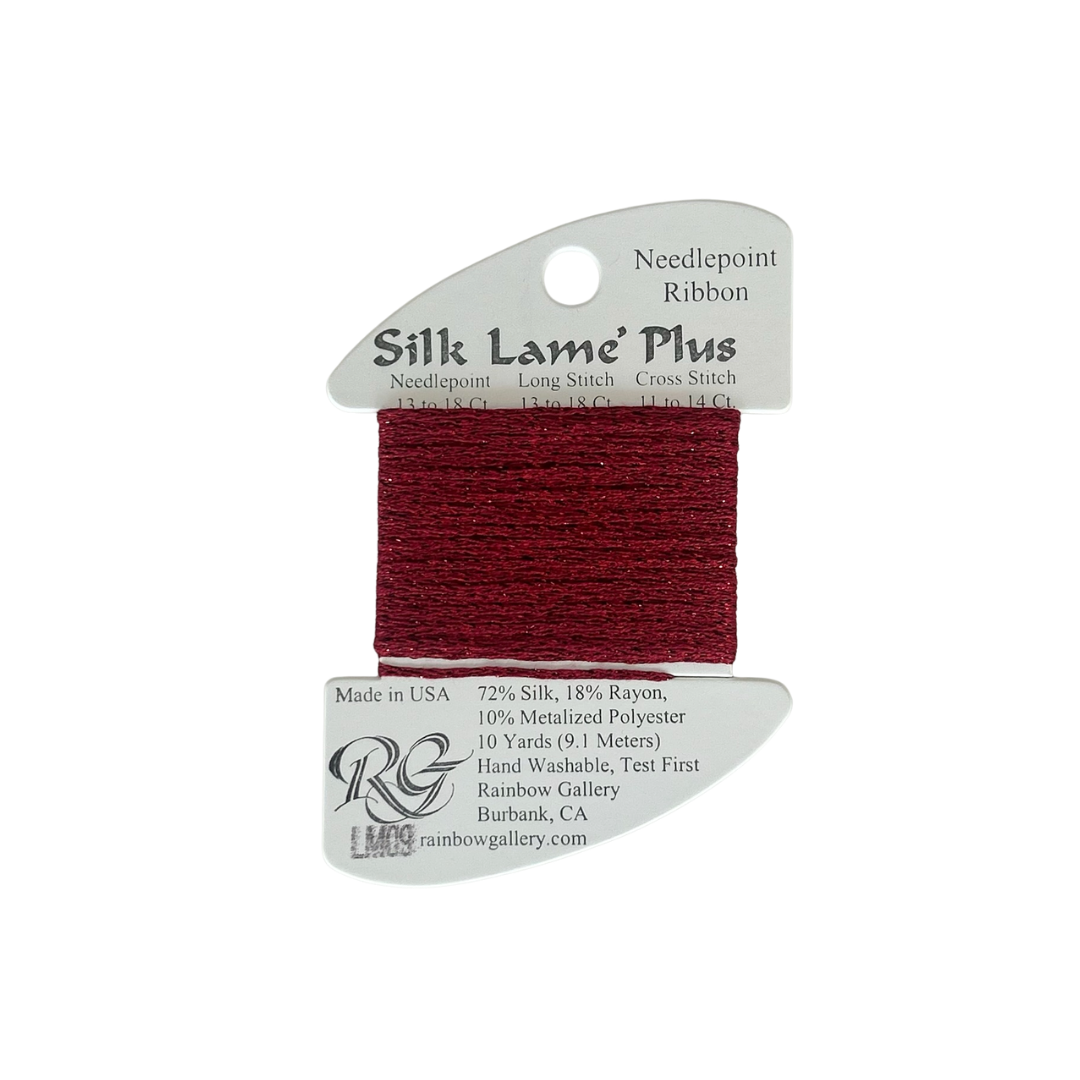 Silk Lame Plus: LM09 Dark Red