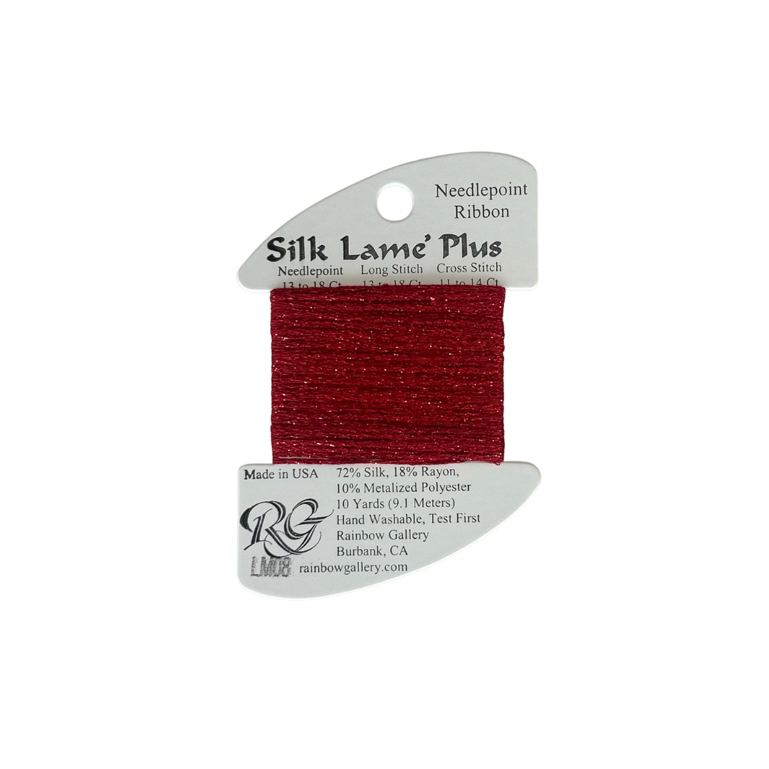 Silk Lame Plus: LM08 Red