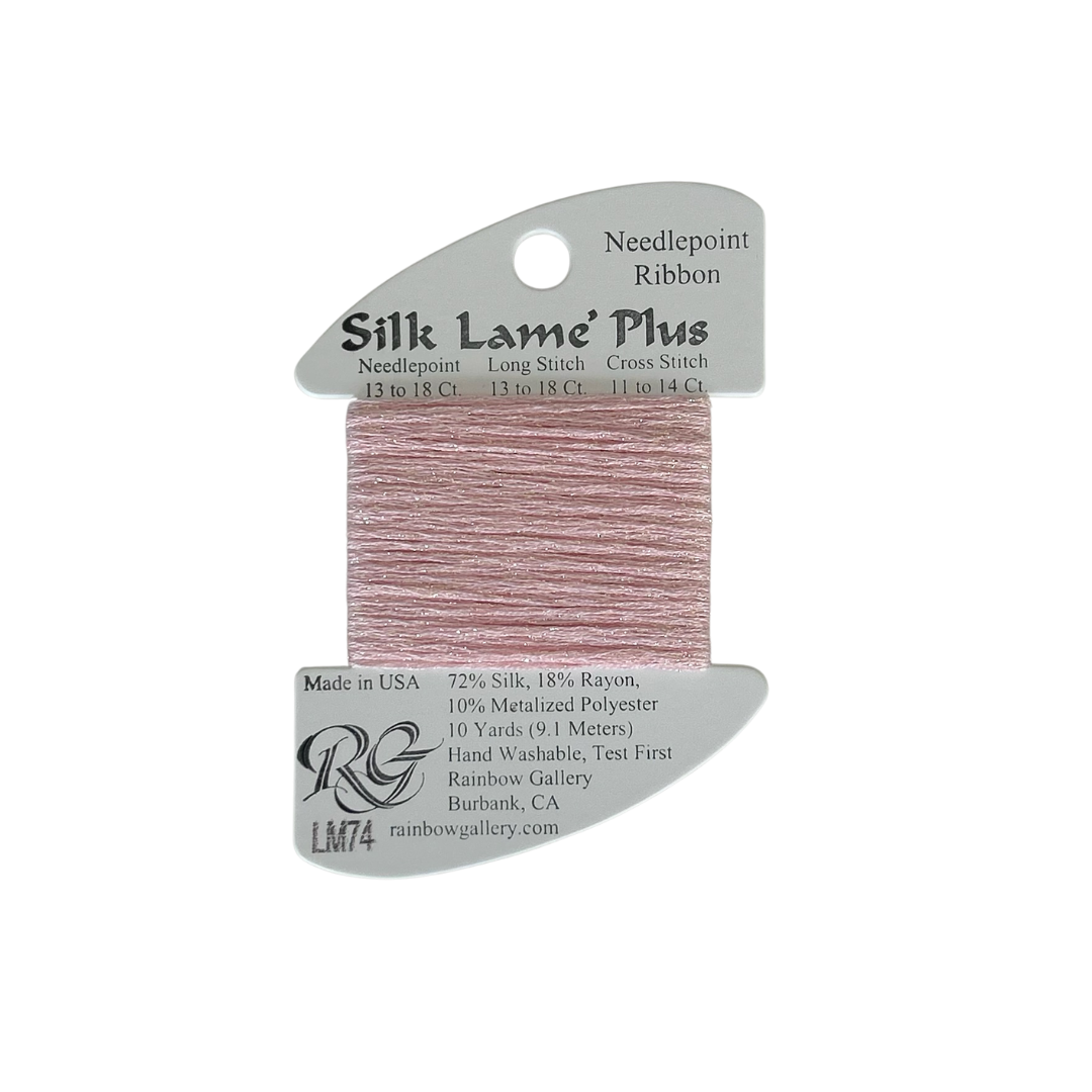 Silk Lame Plus: LM74 Pale Pink