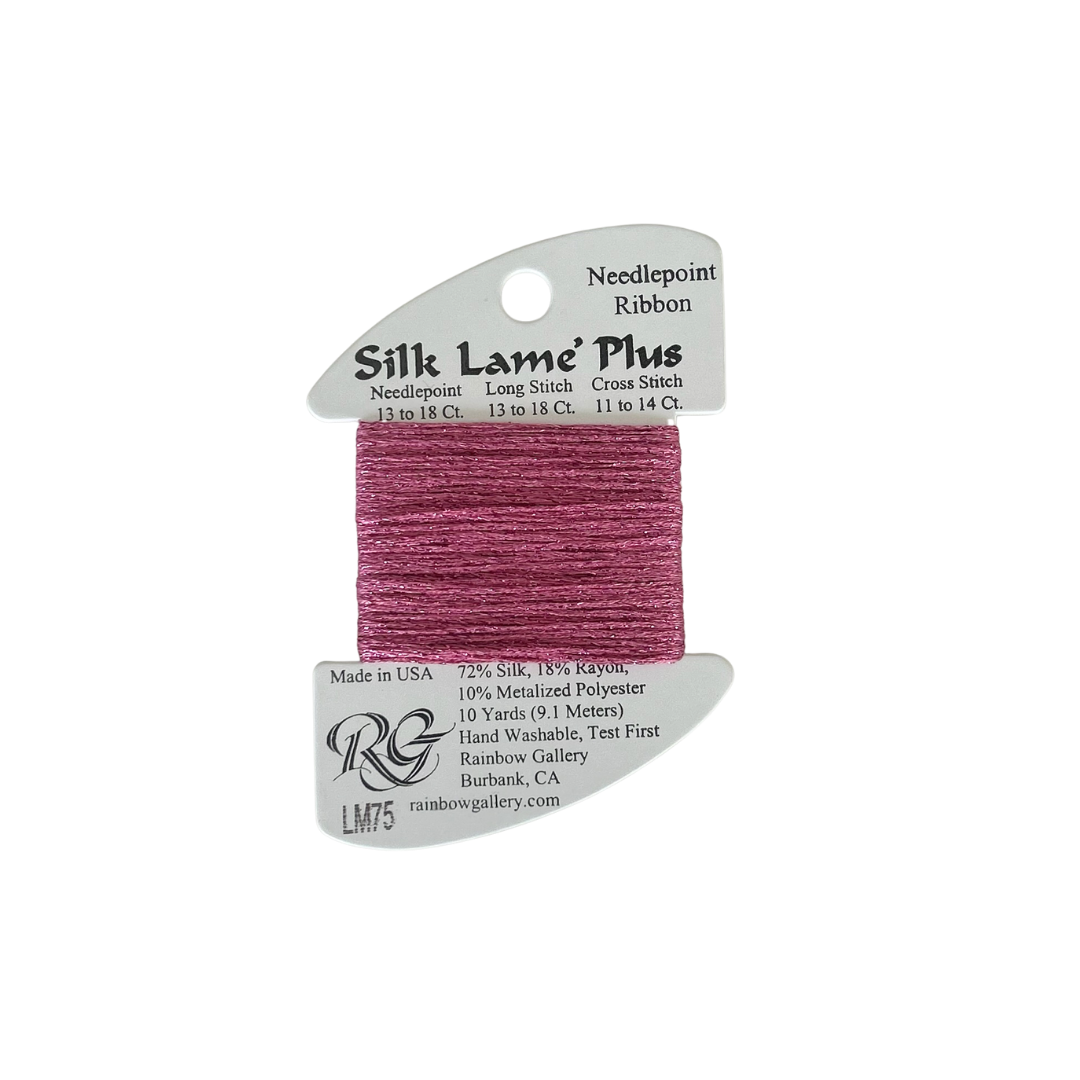 Silk Lame Plus: LM75 Wild Rose