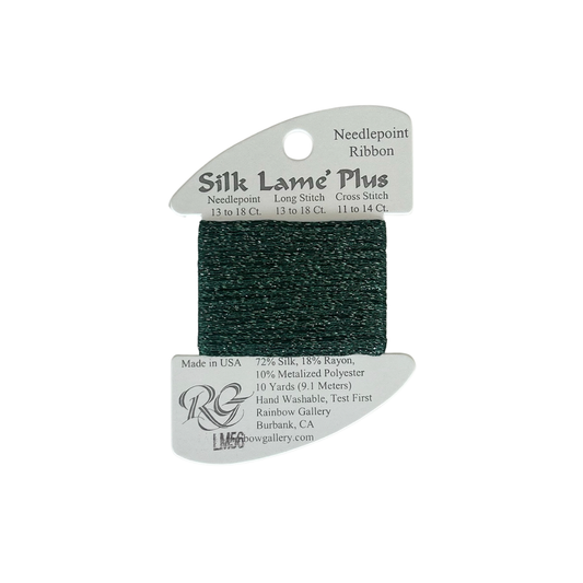 Silk Lame Plus: LM56 Forest Green