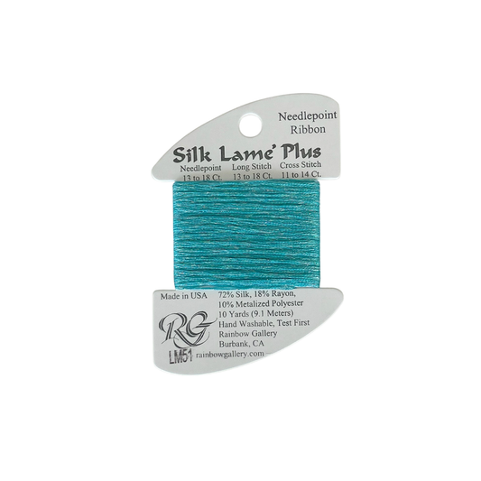 Silk Lame Plus: LM51 Turquoise