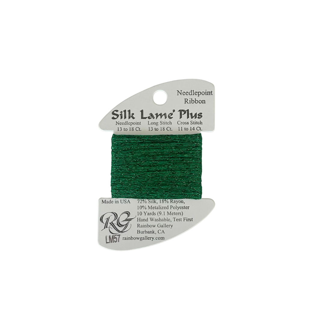 Silk Lame Plus: LM57 Christmas Green