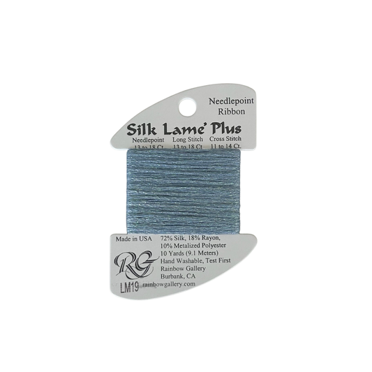 Silk Lame Plus: LM19 Antique Blue