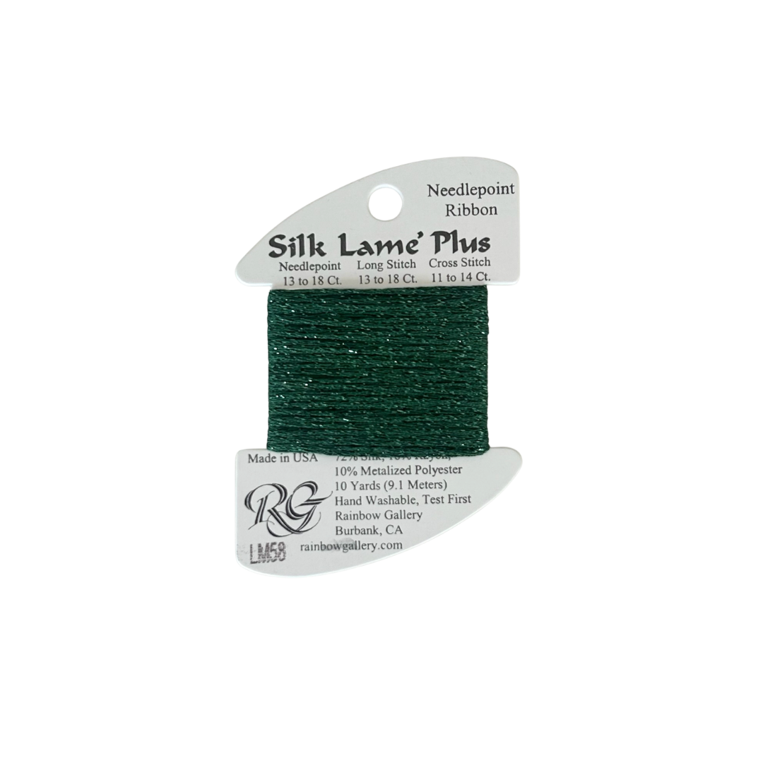 Silk Lame Plus: LM58 Dark Christmas Green