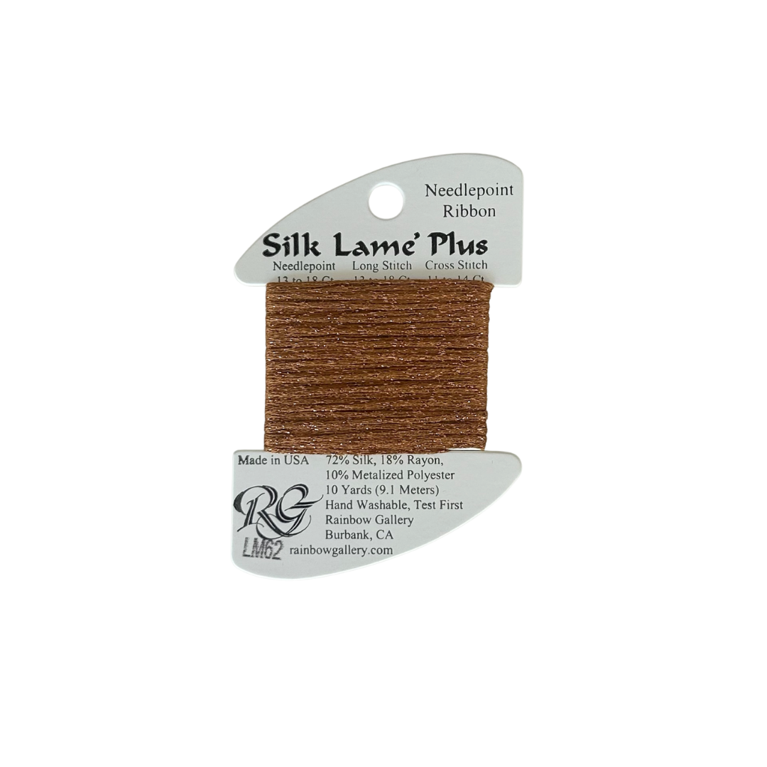 Silk Lame Plus: LM62 Dark Sand Gold