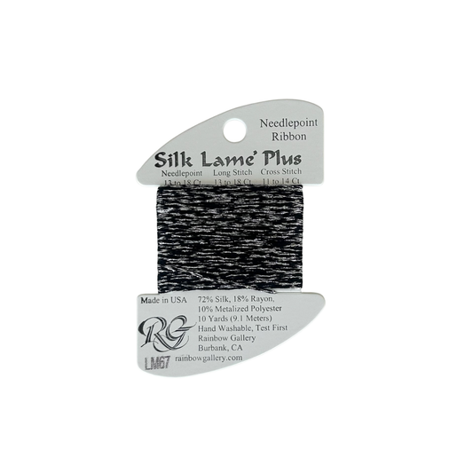 Silk Lame Plus: LM67 Antique Silver