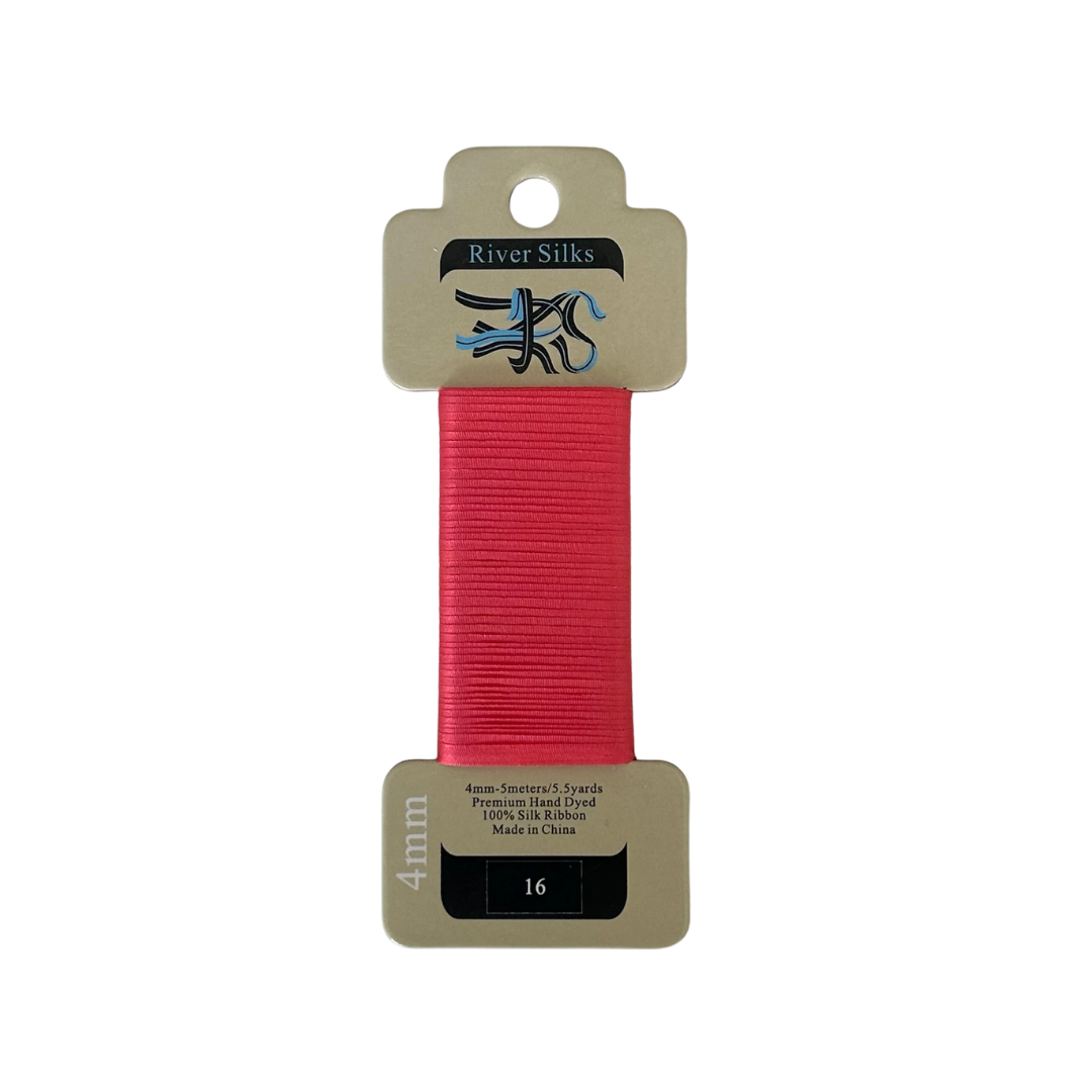 River Silks Ribbon 4mm - 16 Dubarry