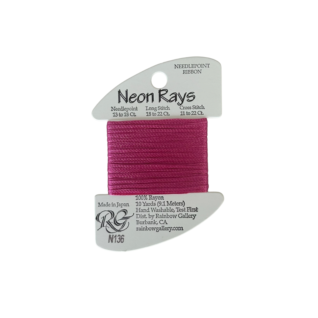 Neon Rays: N136 Dark Rose Pink