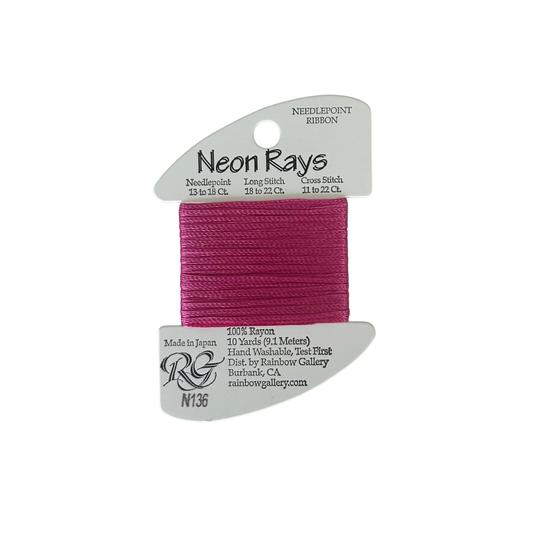 Neon Rays: N136 Dark Rose Pink