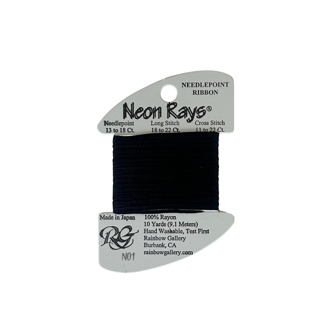Neon Rays: N01 Black – Morgan Julia Designs