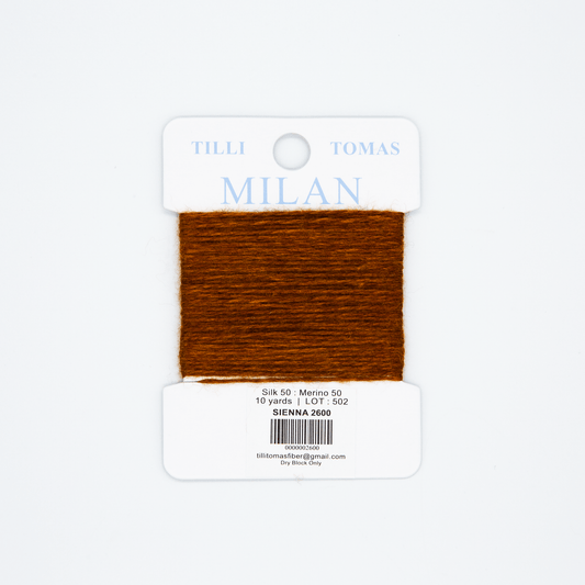 Milan Cards - 2600 Sienna