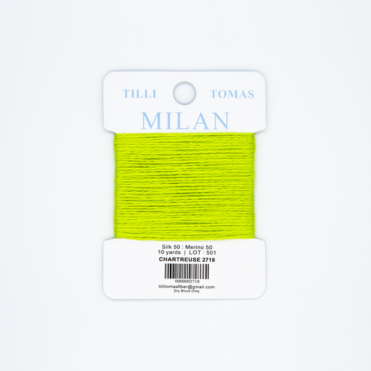 Milan Cards - 2718 Chartreuse
