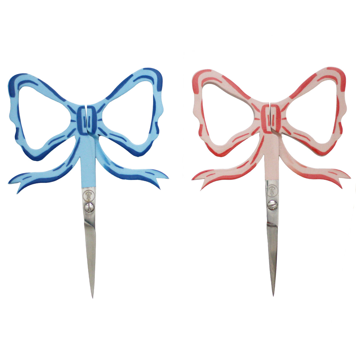 Blue Bow Scissors