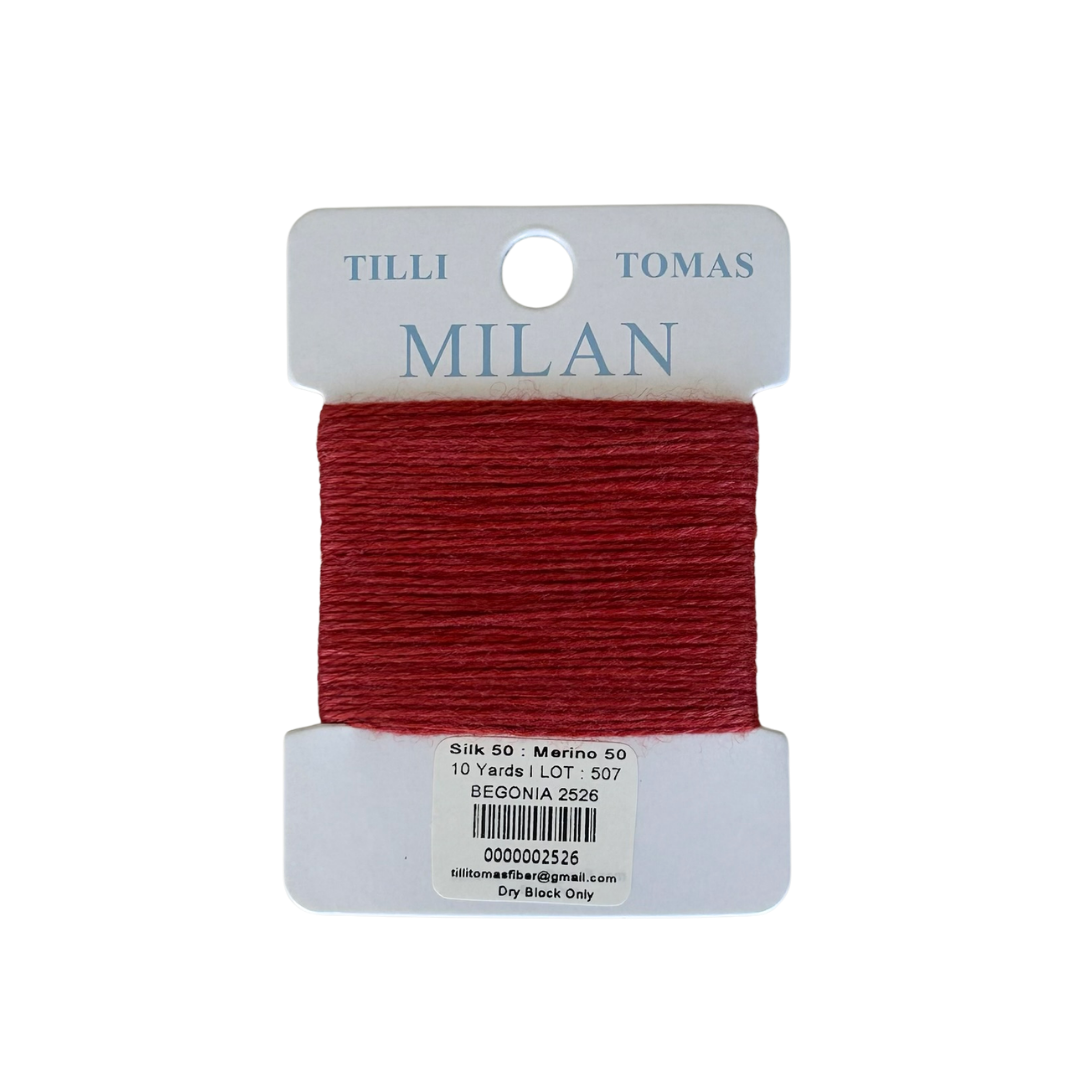 Milan Cards - 2526 Begonia