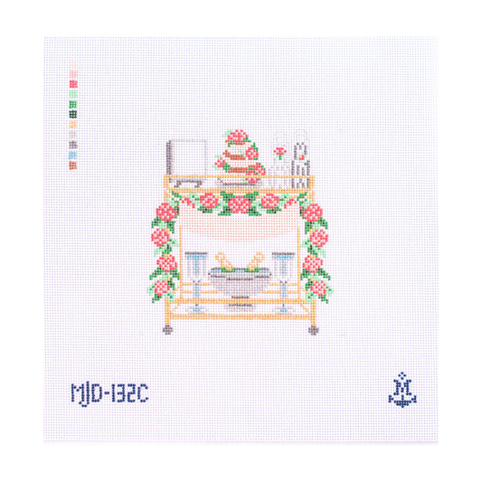 Wedding Bar Cart - 2 Brides in Dresses