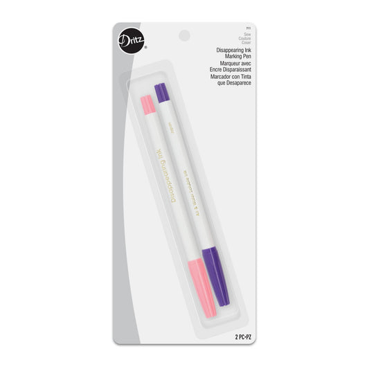 Disappearing Ink Marking Pens, 2 Pack