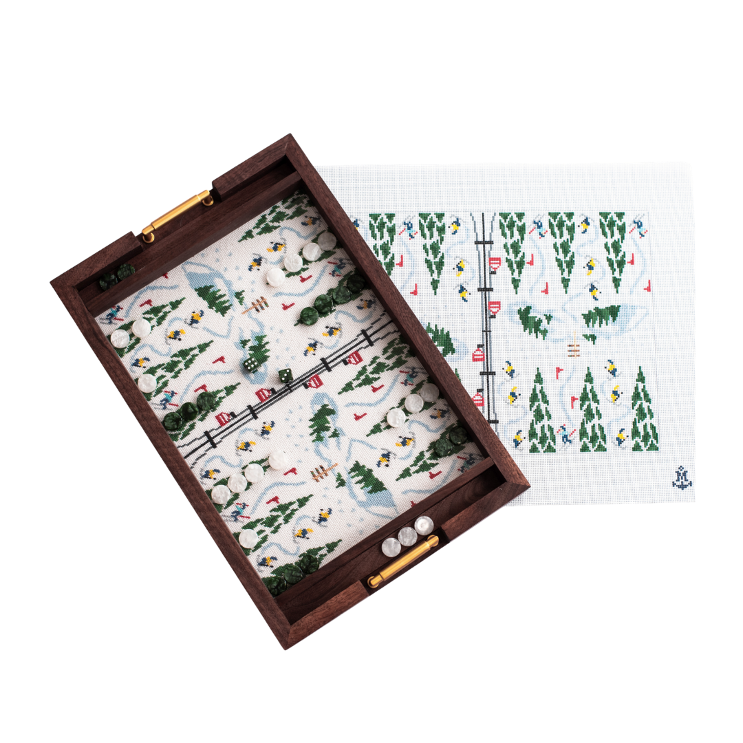 The Slopeside Backgammon Board