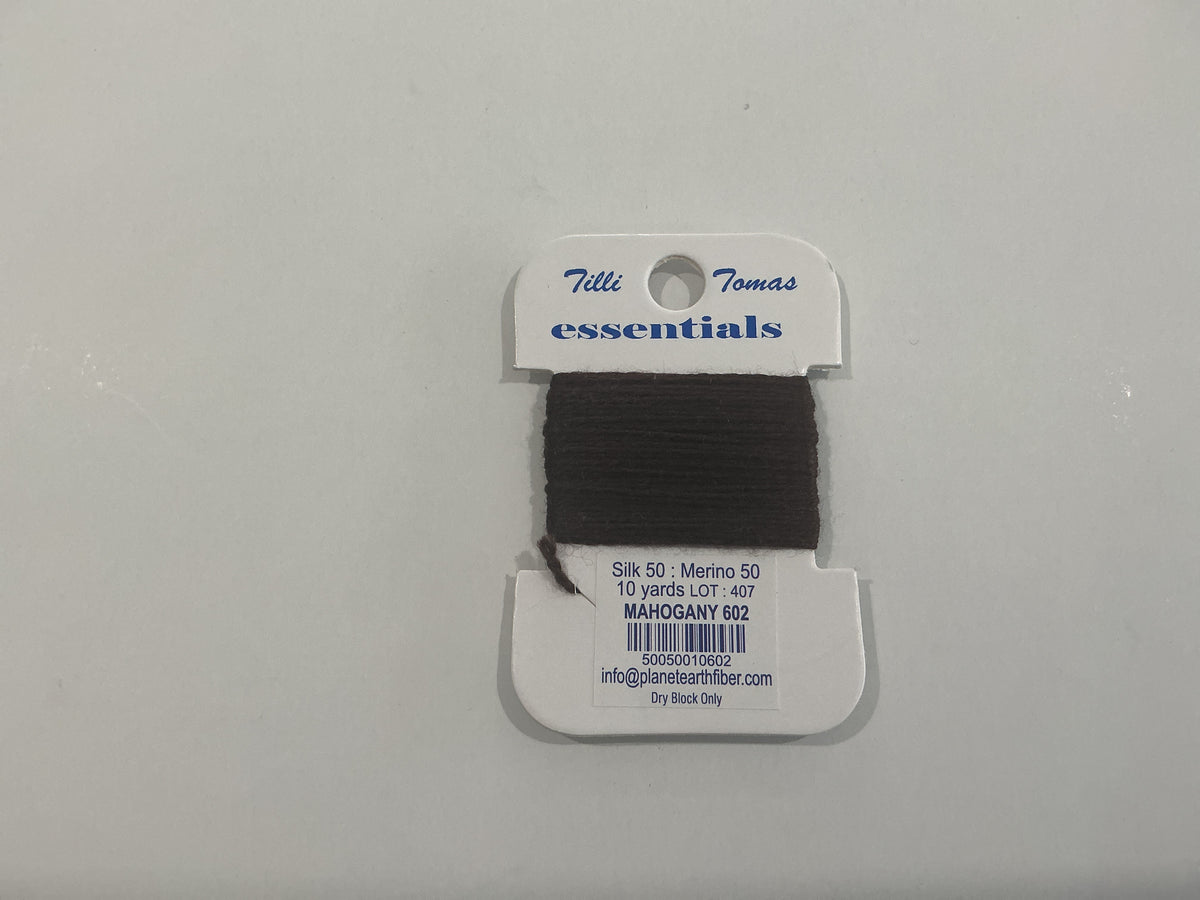 Essentials Card - 602 Mahogany