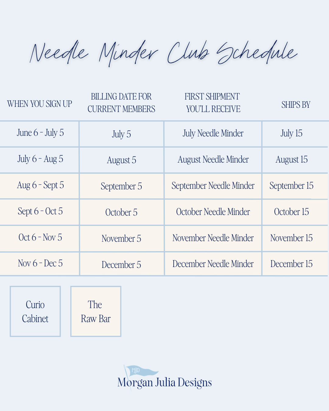 MJD Needle Minder Club