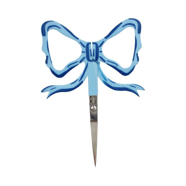 Blue Bow Scissors