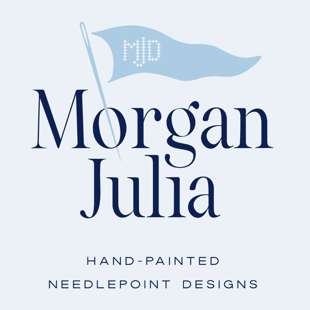 Shop Hand Painted Needlepoint Canvases – Morgan Julia Designs