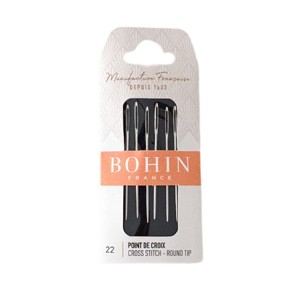 Pack of Bohin Needles - Size 22 for 18 mesh