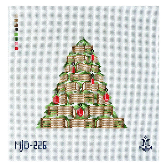 Nautical Lobster Trap Christmas Tree