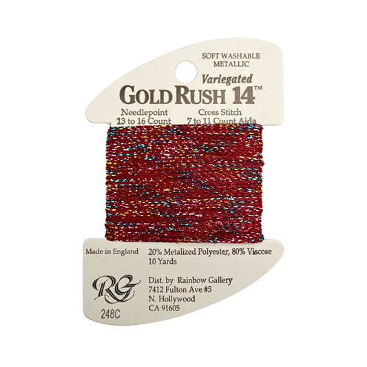 Gold Rush 14 248C Burgundy Mix