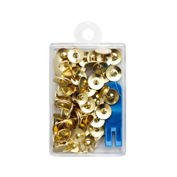 122672 Pack 40 Plated Brass Tacks Thumb Hillman 7inch Reissue ‎ Tacks Brass 限定盤 - Tacks Hardware 洋楽