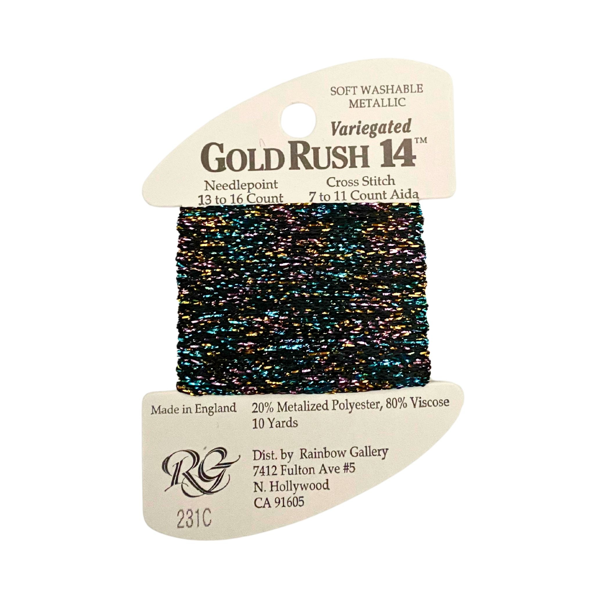 Gold Rush 14 231C Black Mix – Morgan Julia Designs