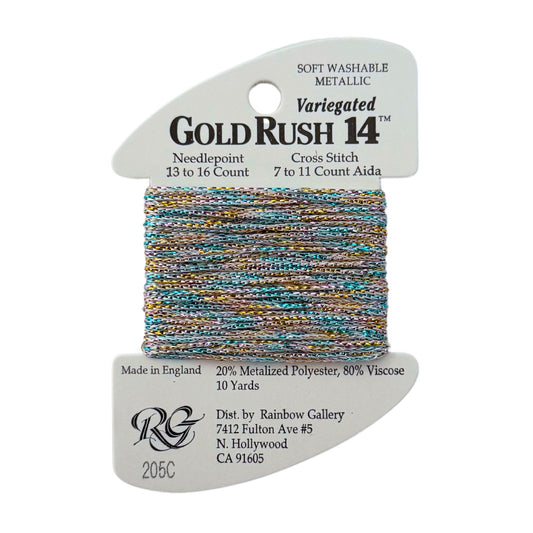 Gold Rush 14 205C Pink/Blue/Gold