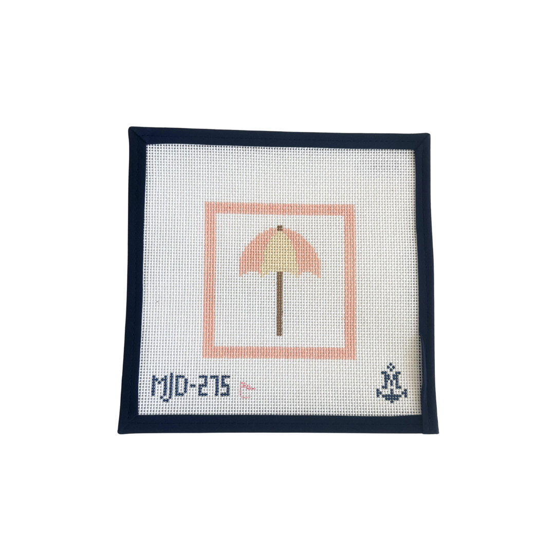STUDIO SALE - Beginner Umbrella Needlepoint Canvas