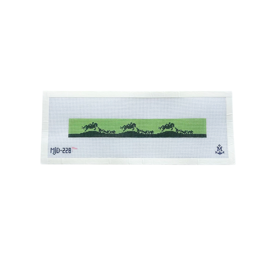 STUDIO SALE - The Chase Key Fob Needlepoint Canvas