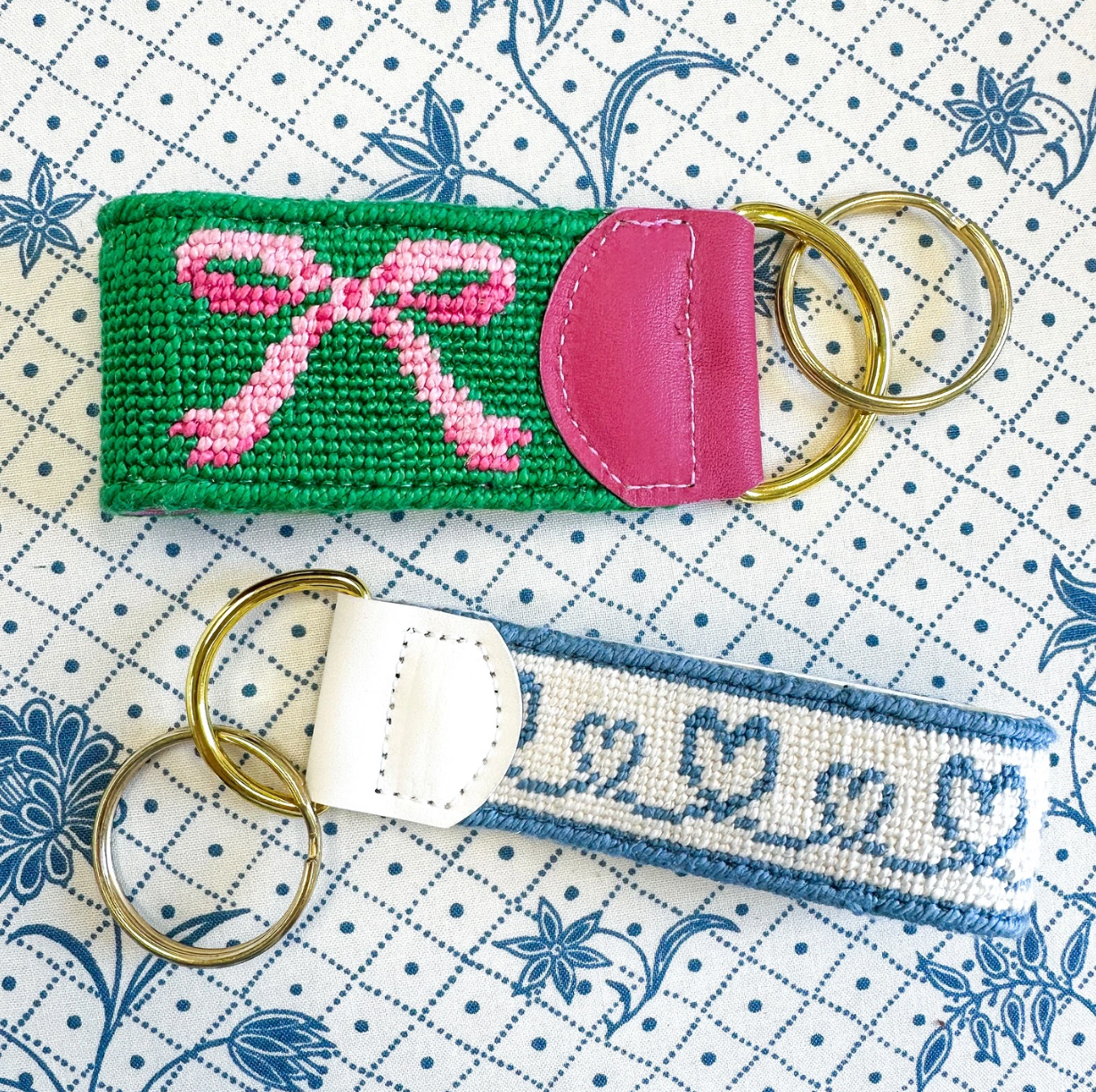 Tied Up In a Bow Key Fob