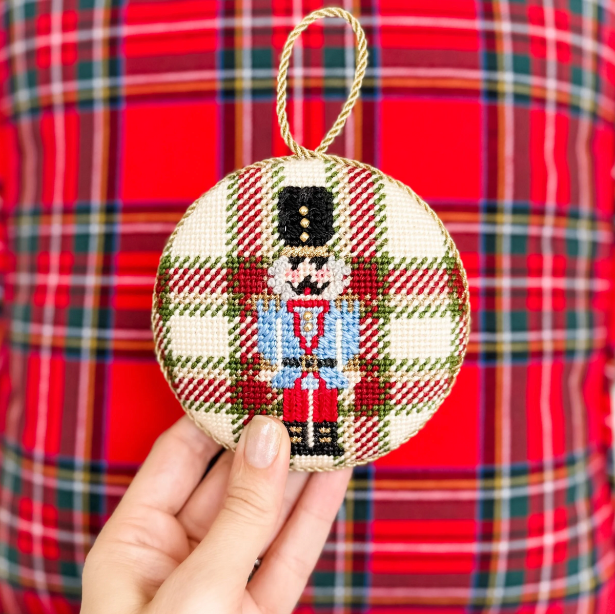 Mr. Tartan Plaid Nutcracker